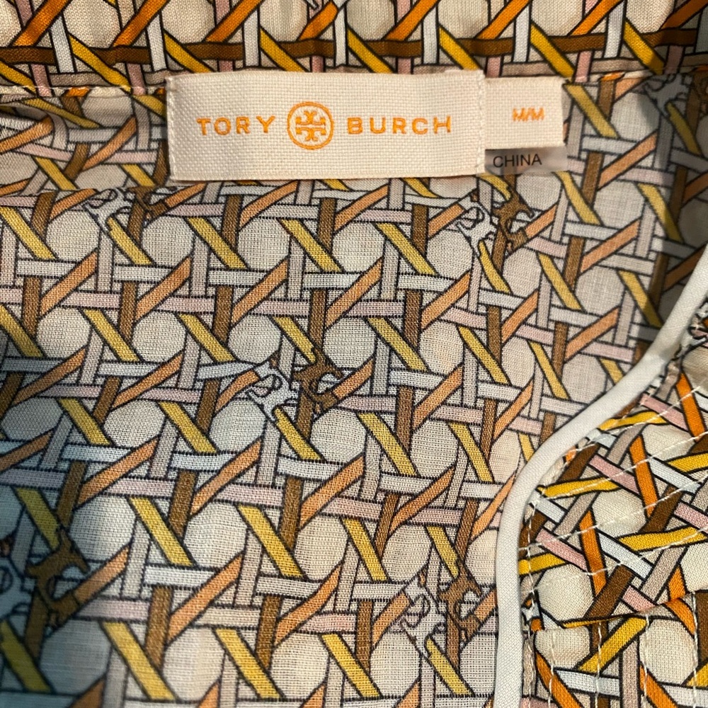 Tory Burch Patterned Caftan. EUC - Picture 9 of 11